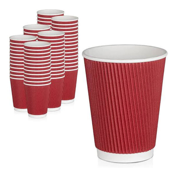 11 Ripple Paper Cups | 4 - 7 oz | 170 - 300 GSM Paper