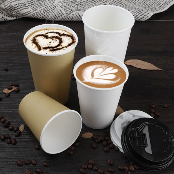 4 Single Wall Paper Cups | 2.5 oz | 6 - 6.5 oz | 170 - 300 GSM Paper