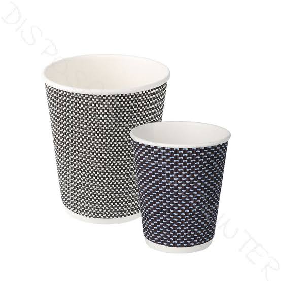 4 Ripple Paper Cups | 4 - 7 oz | 170 - 300 GSM Paper